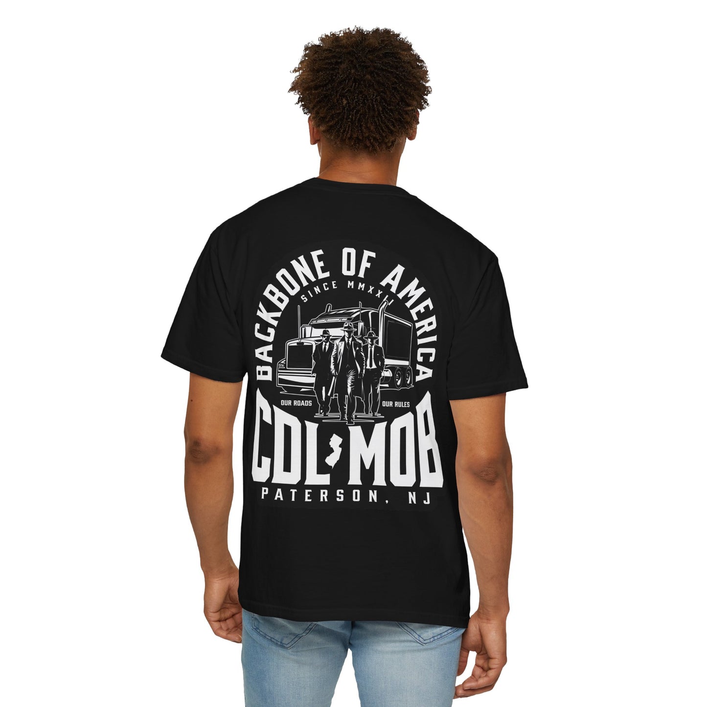 Patriotic Unisex Backbone of America Tee