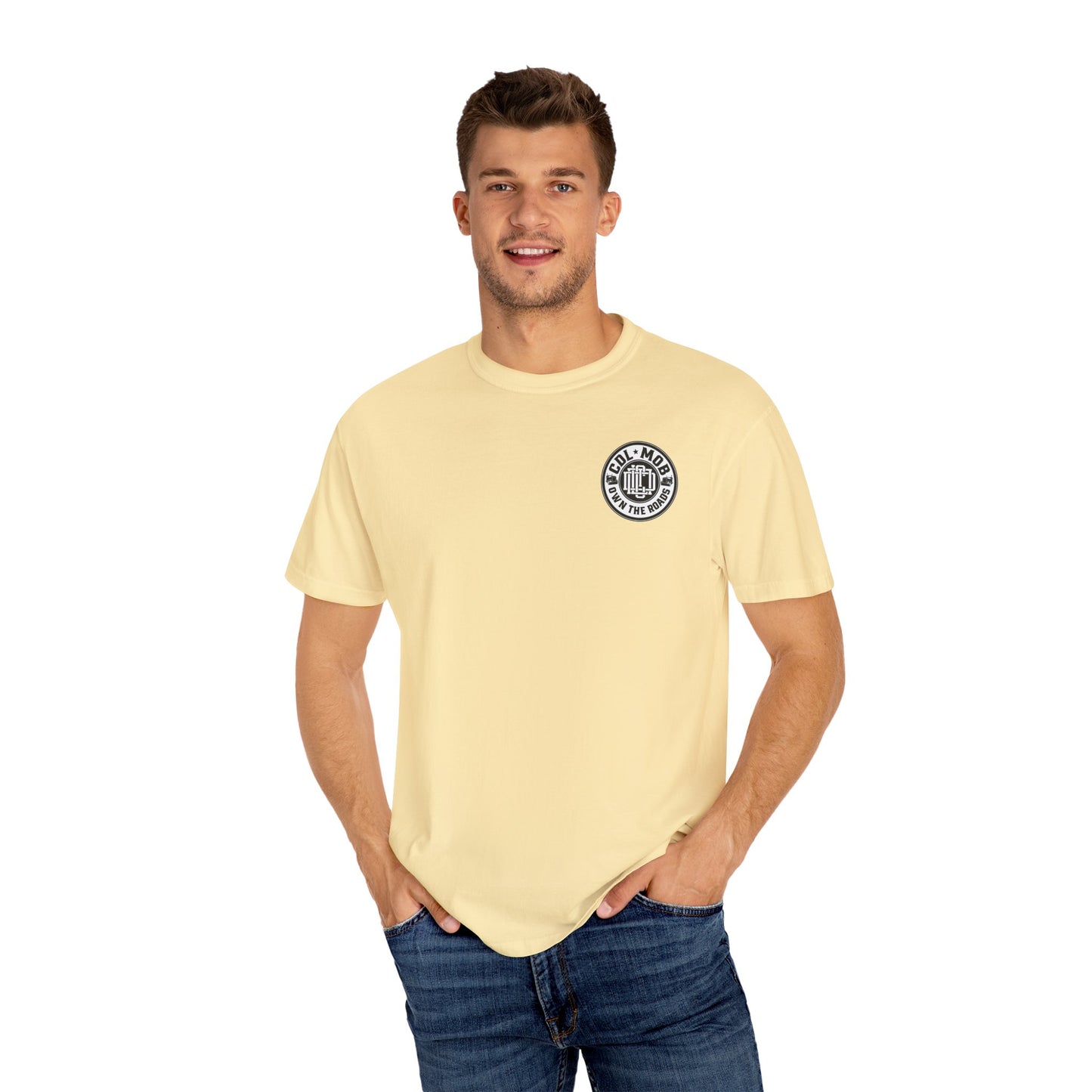 Backbone of America T-Shirt with Trucking Theme