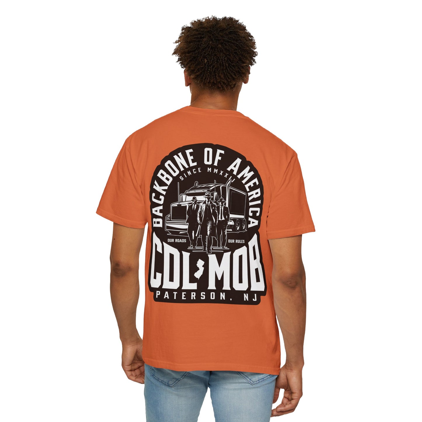 Patriotic Unisex Backbone of America Tee