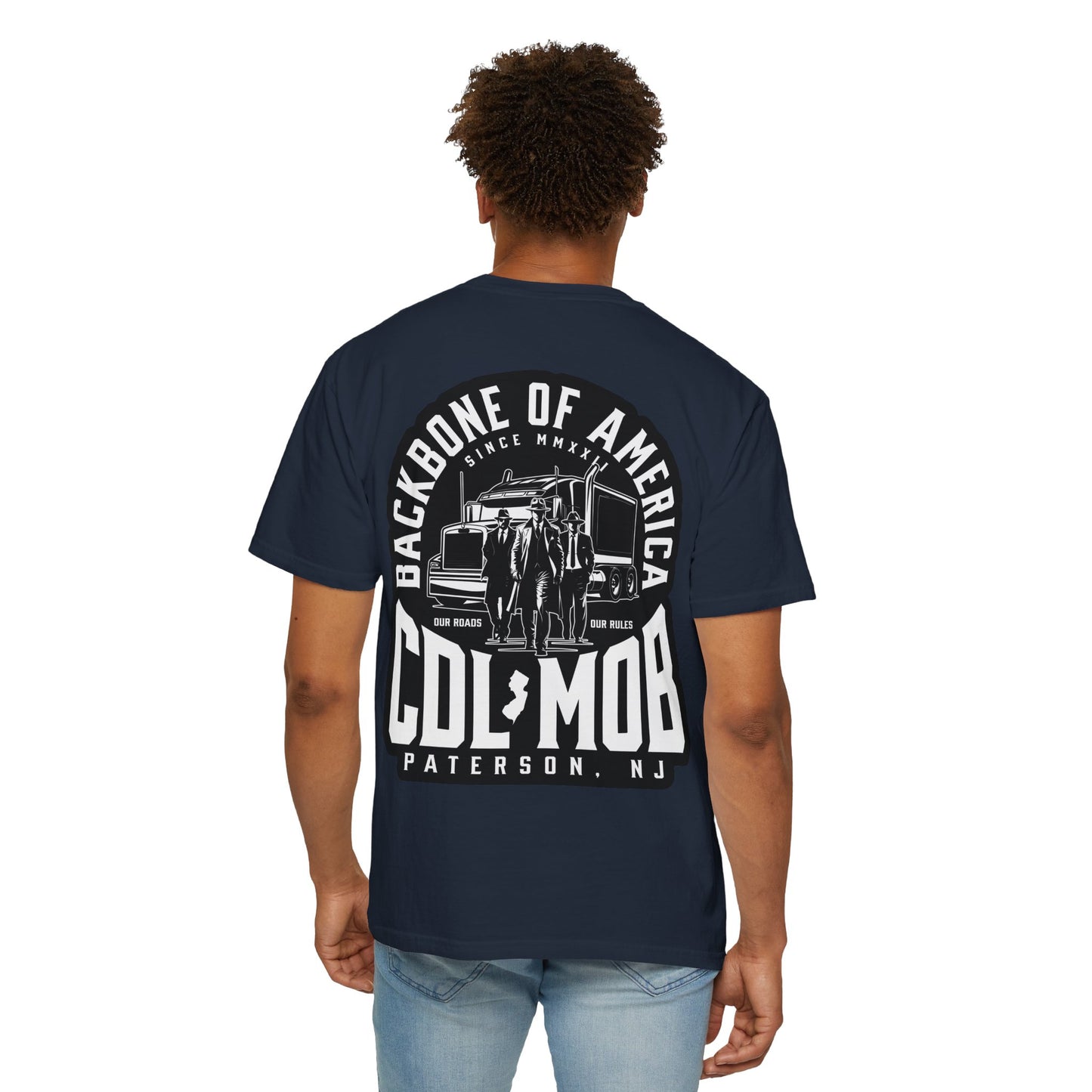 Patriotic Unisex Backbone of America Tee