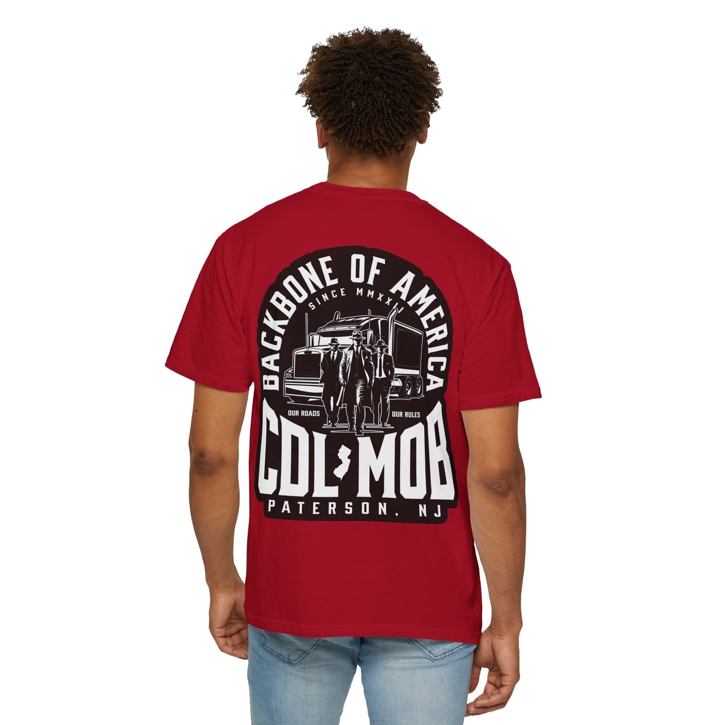 Patriotic Unisex Backbone of America Tee