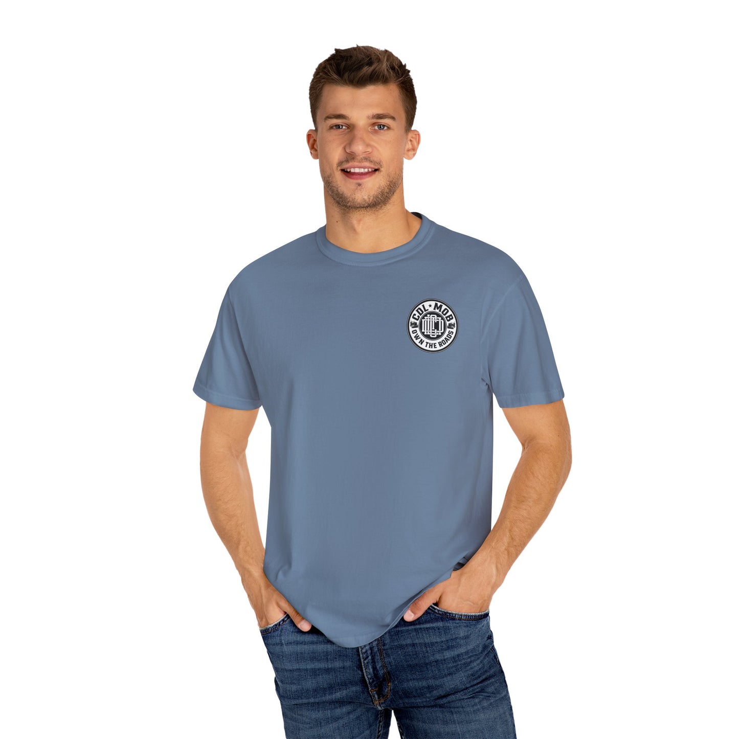 Vintage-Inspired CDL MOB Truck Driver T-Shirt