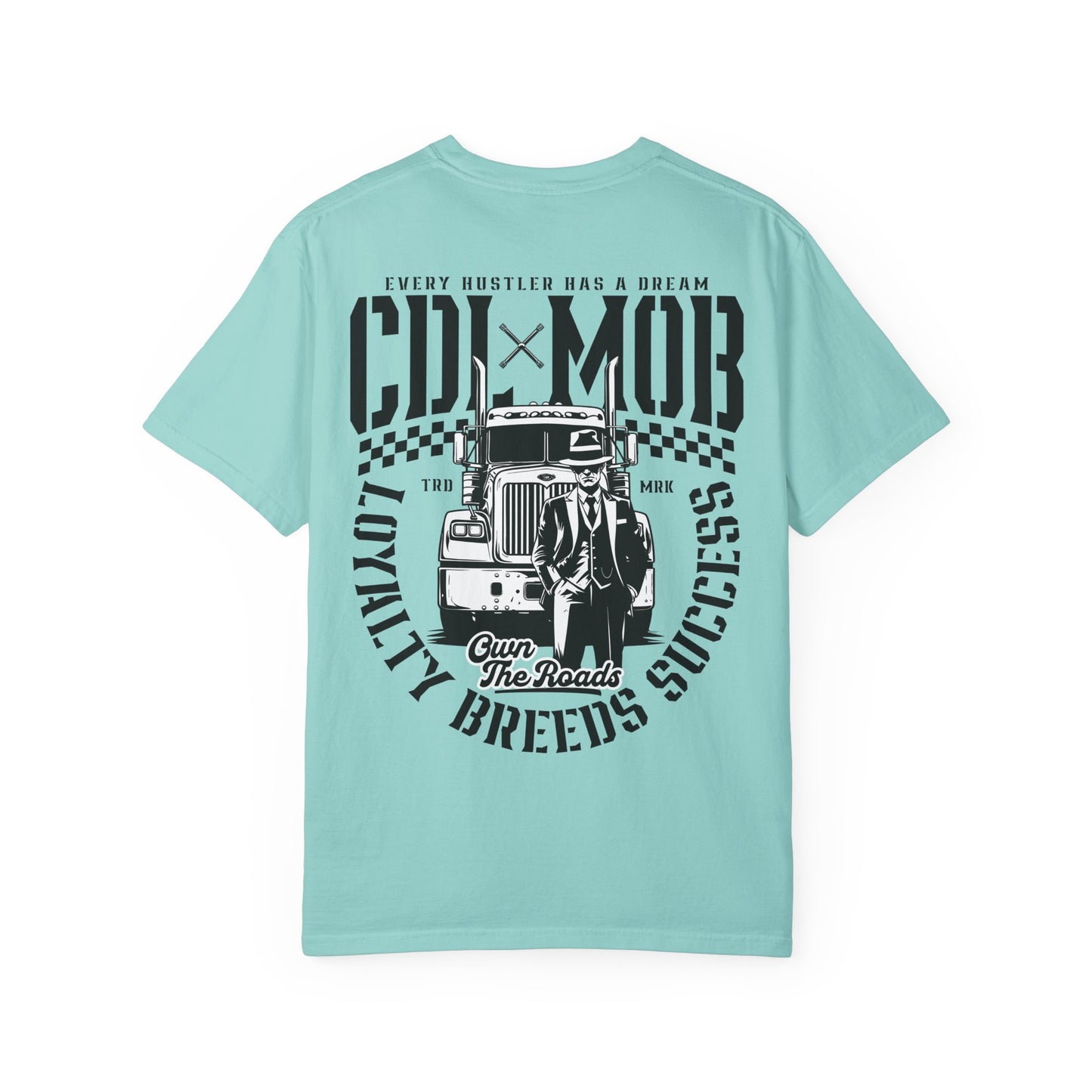 Vintage-Inspired CDL MOB Truck Driver T-Shirt