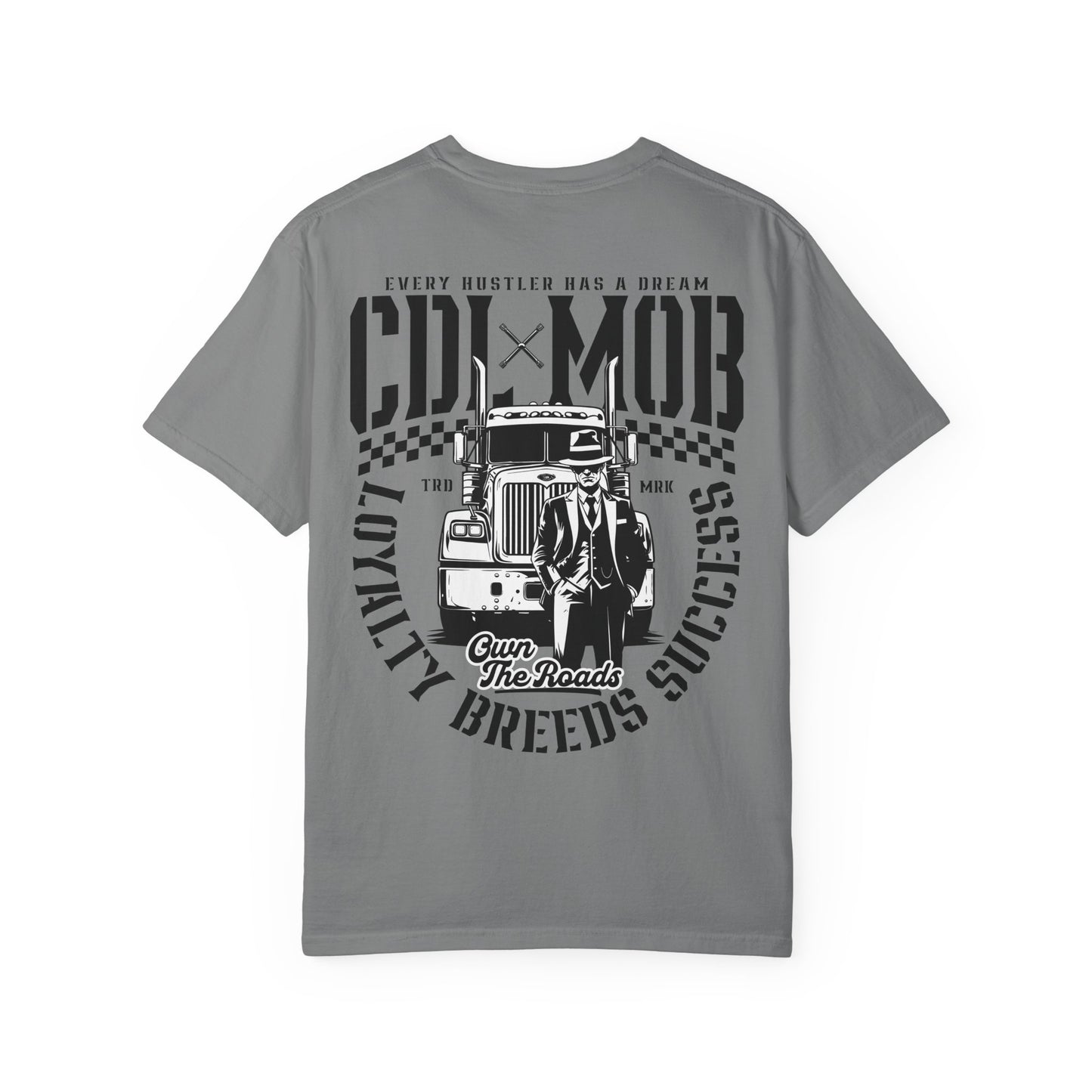 Vintage-Inspired CDL MOB Truck Driver T-Shirt