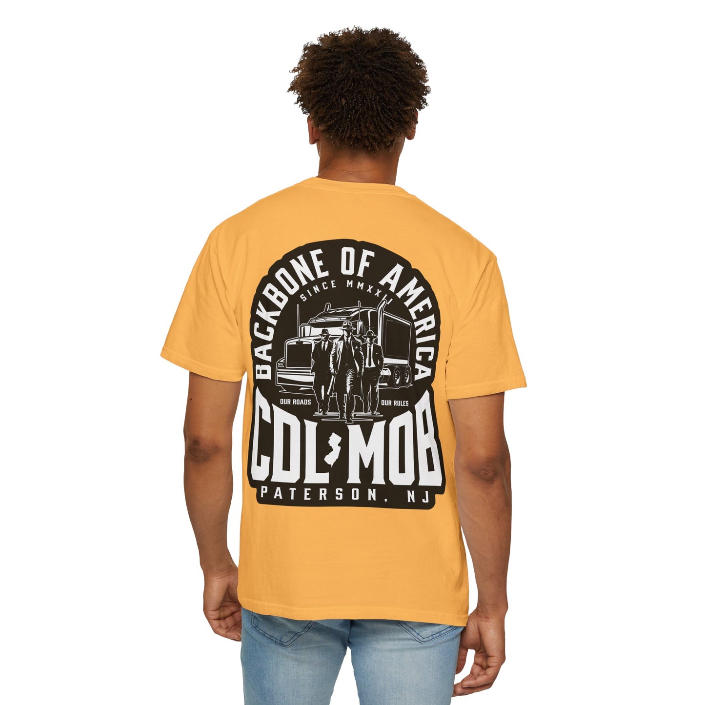 Patriotic Unisex Backbone of America Tee