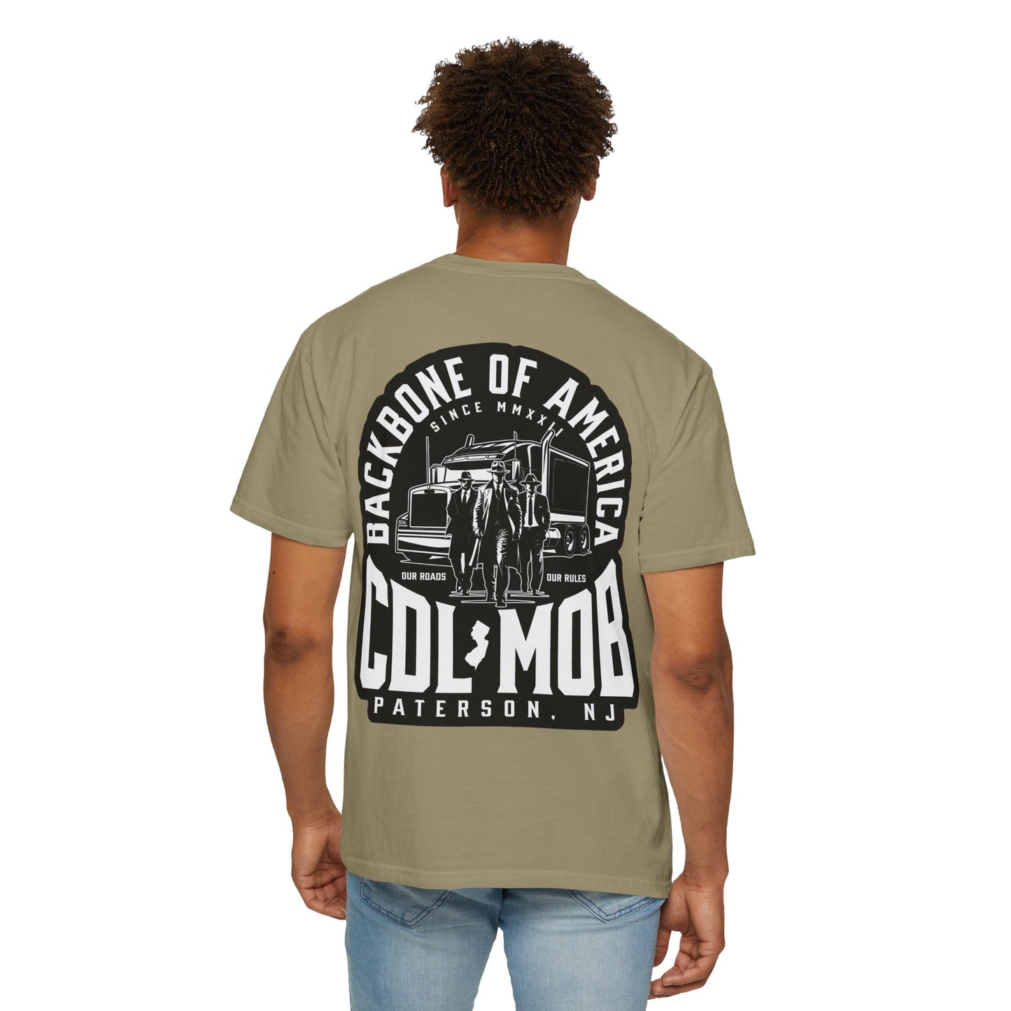 Patriotic Unisex Backbone of America Tee