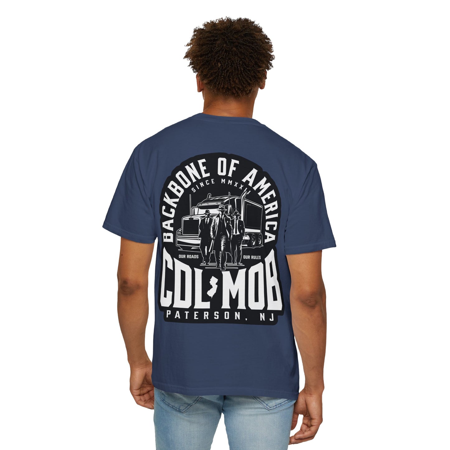 Patriotic Unisex Backbone of America Tee