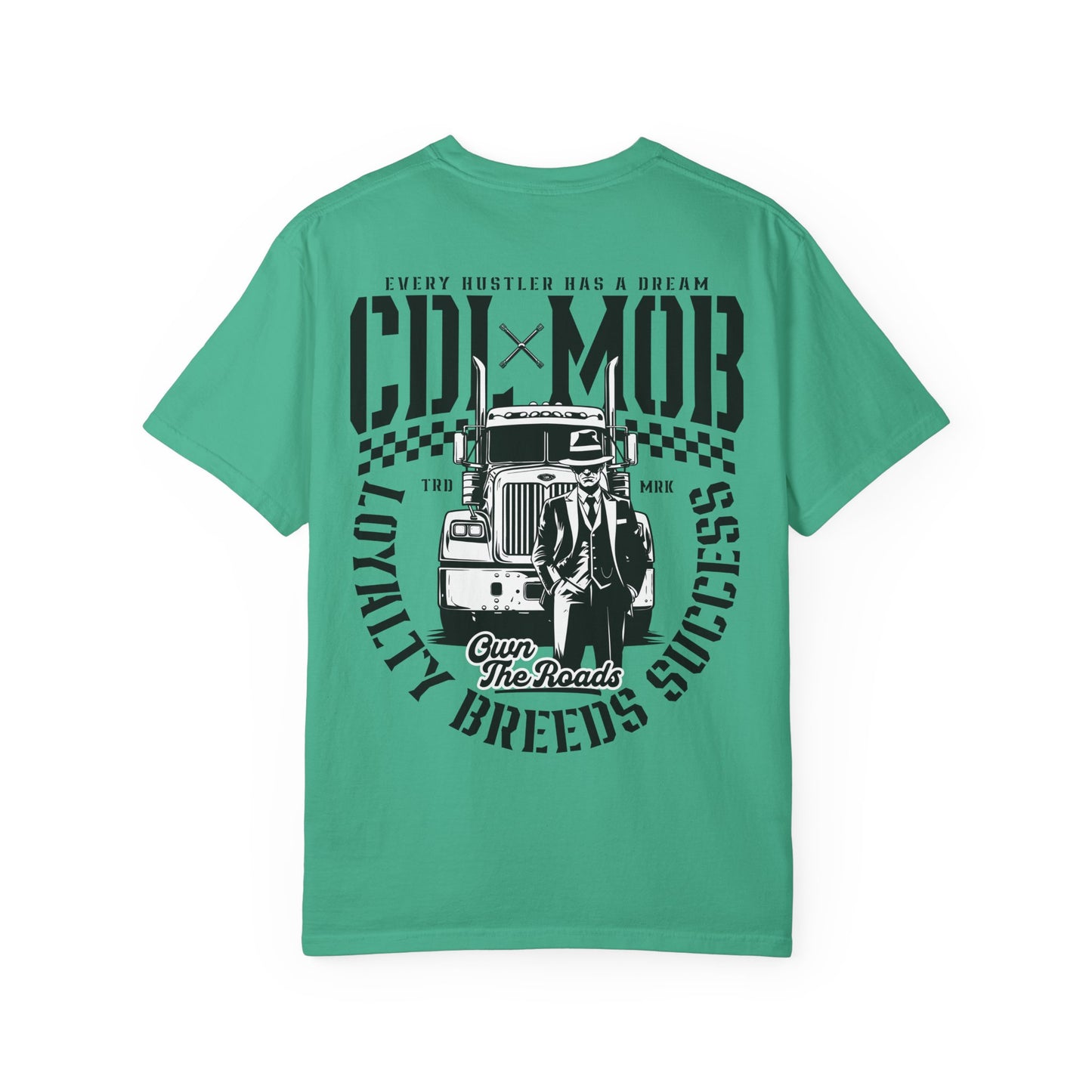 Vintage-Inspired CDL MOB Truck Driver T-Shirt