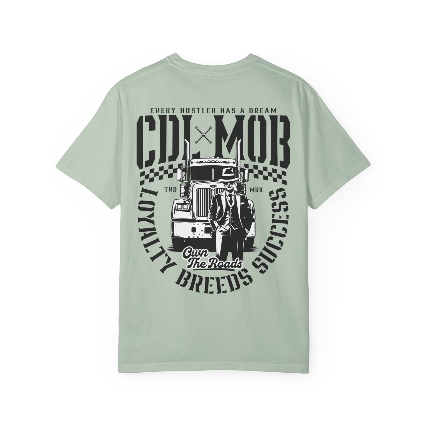 Vintage-Inspired CDL MOB Truck Driver T-Shirt