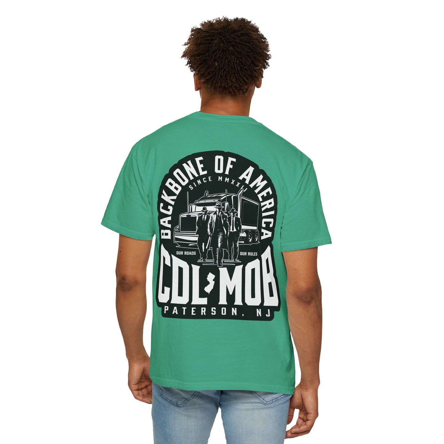 Patriotic Unisex Backbone of America Tee