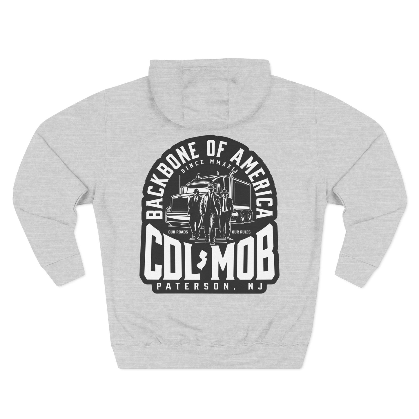 Backbone of America Fleece Hoodie - Cozy Streetwear