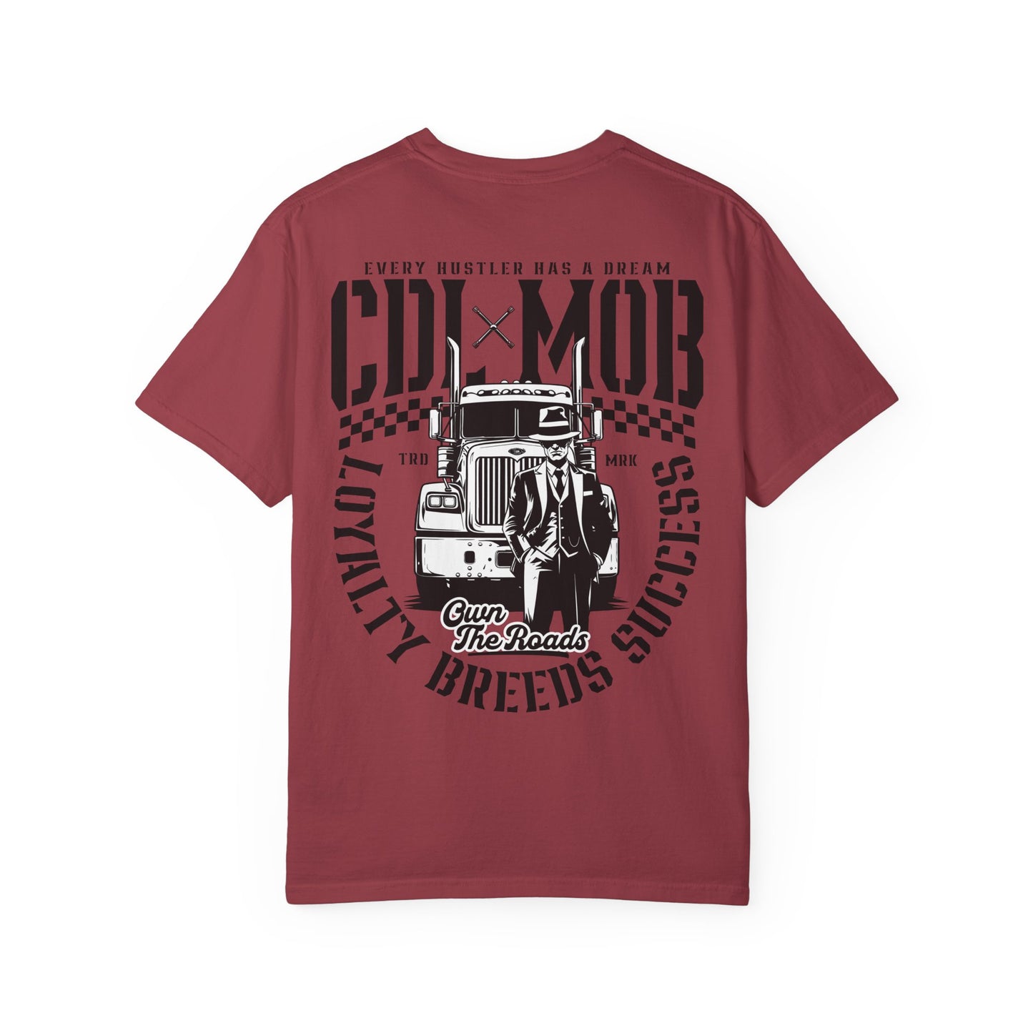 Vintage-Inspired CDL MOB Truck Driver T-Shirt