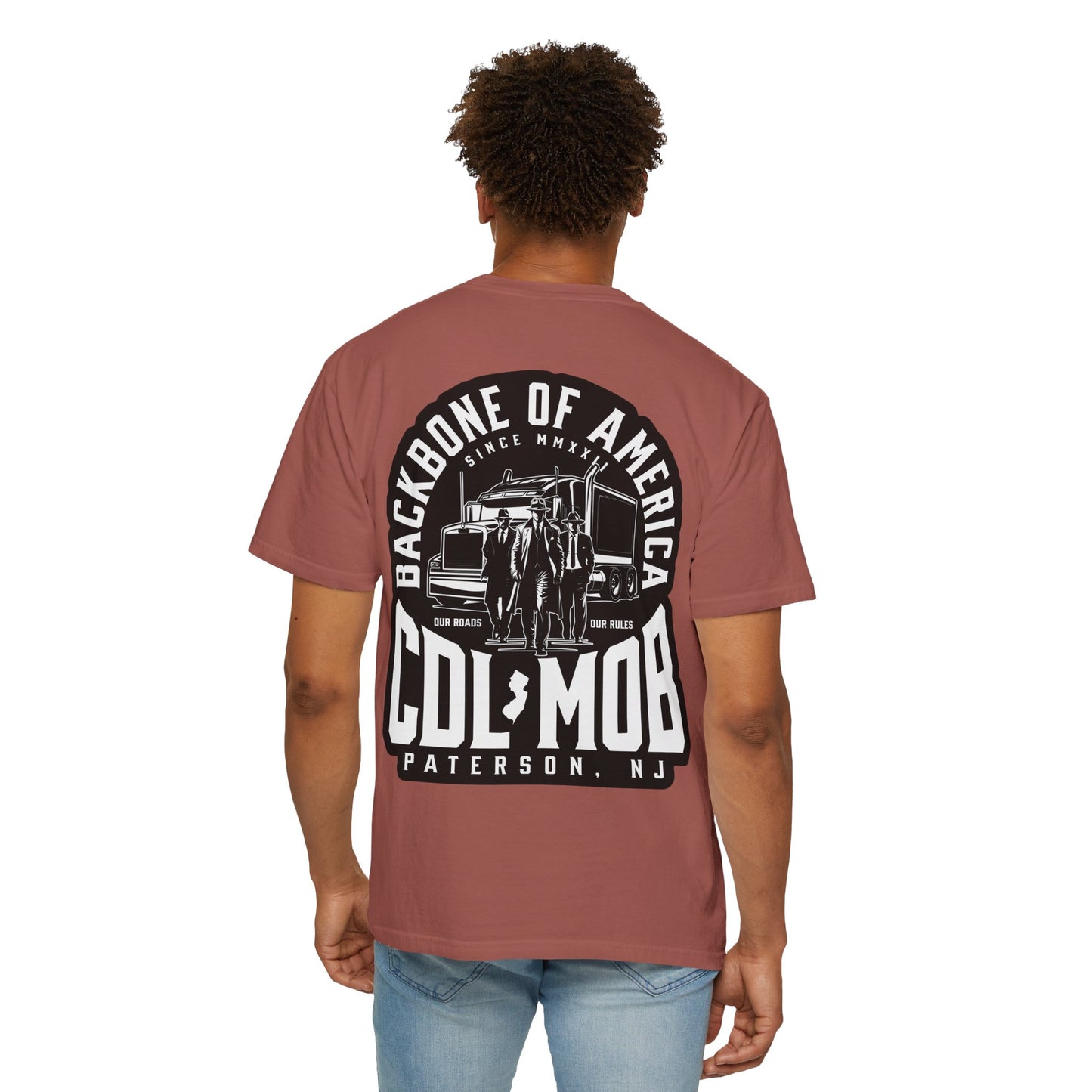 Patriotic Unisex Backbone of America Tee