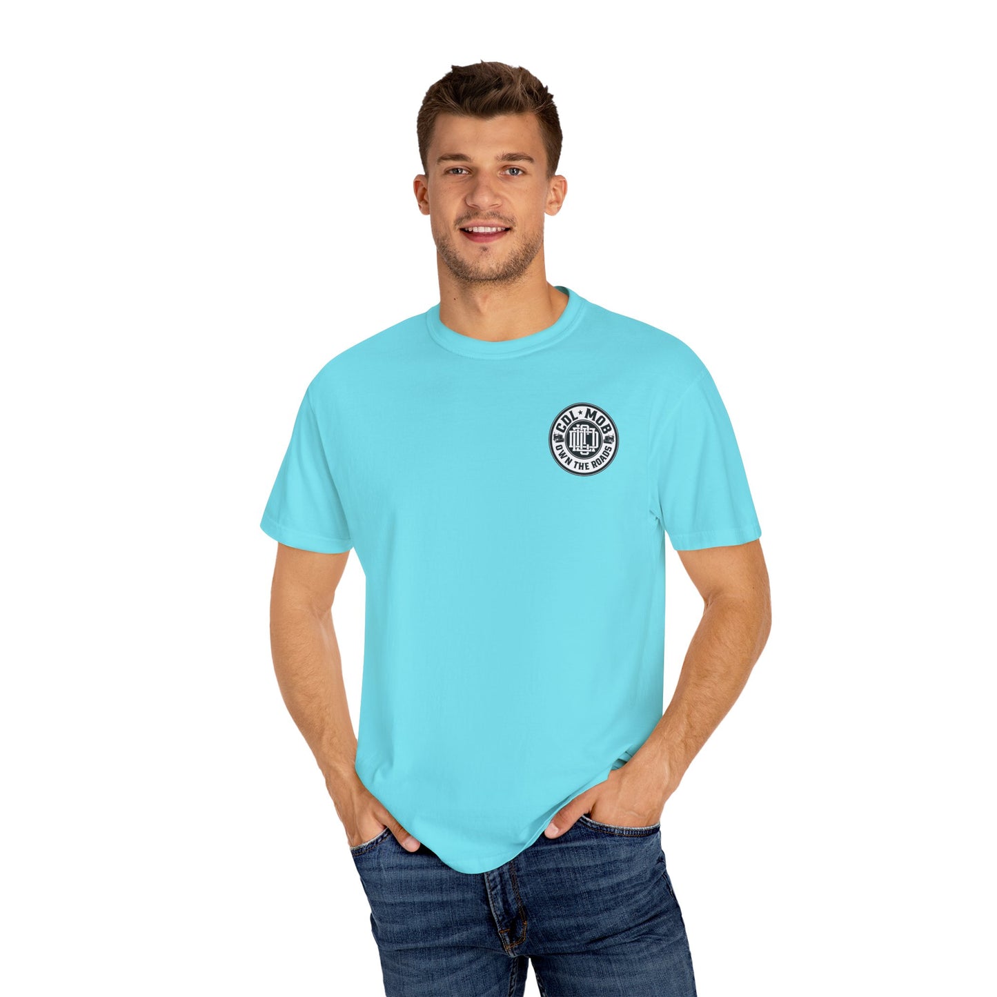 Backbone of America T-Shirt with Trucking Theme