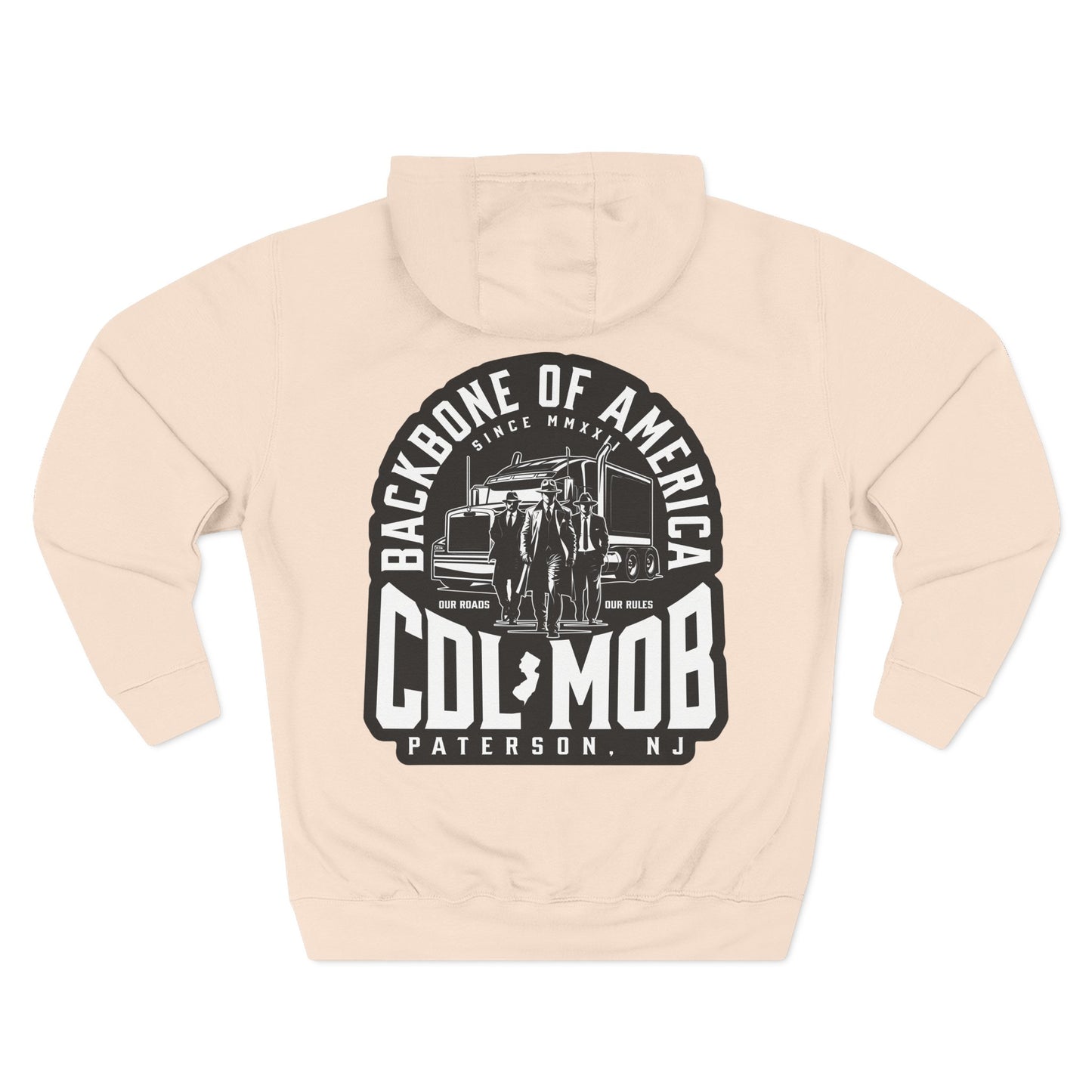 Backbone of America Fleece Hoodie - Cozy Streetwear