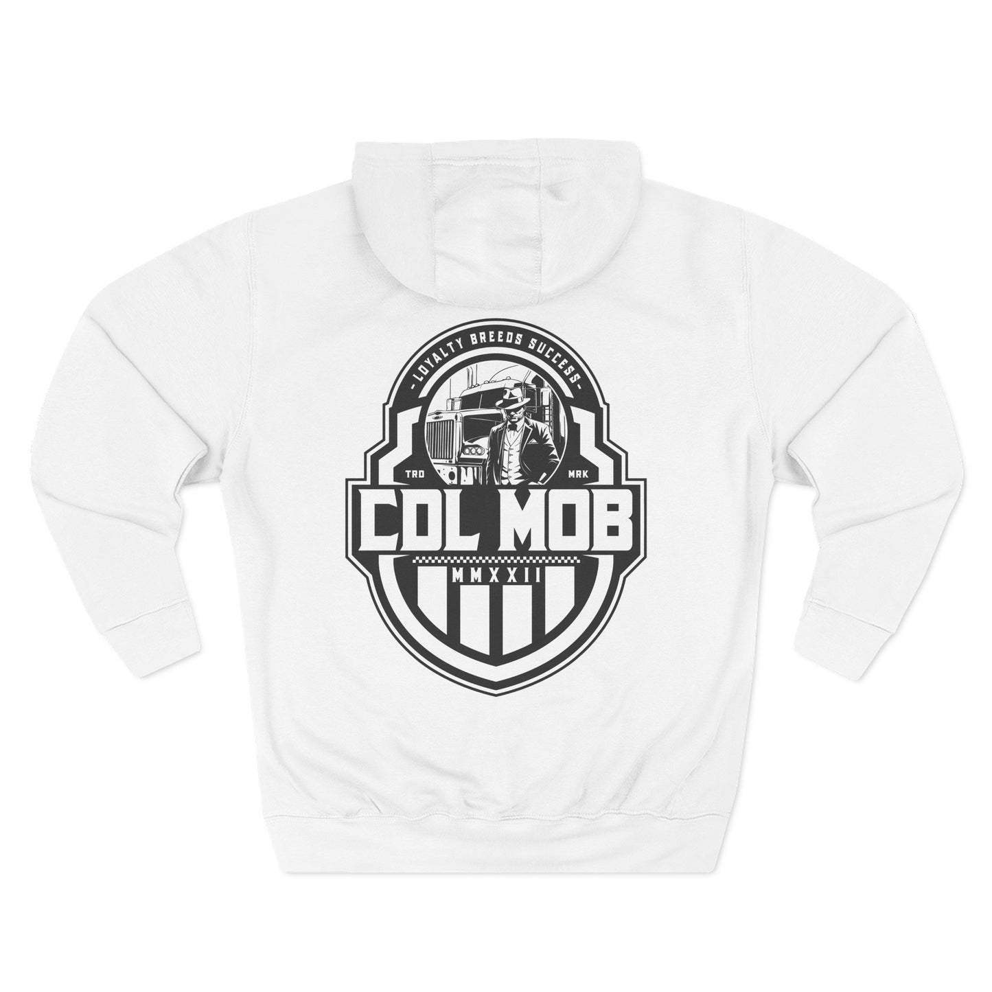 CDL MOB Three-Panel Fleece Hoodie | Unisex Casual Wear
