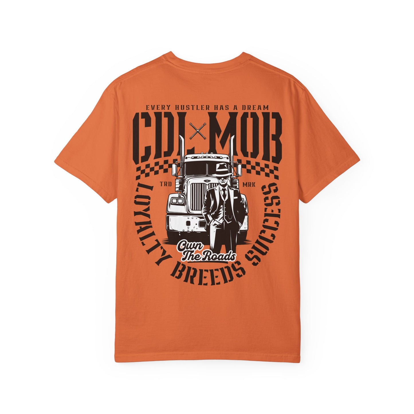 Vintage-Inspired CDL MOB Truck Driver T-Shirt