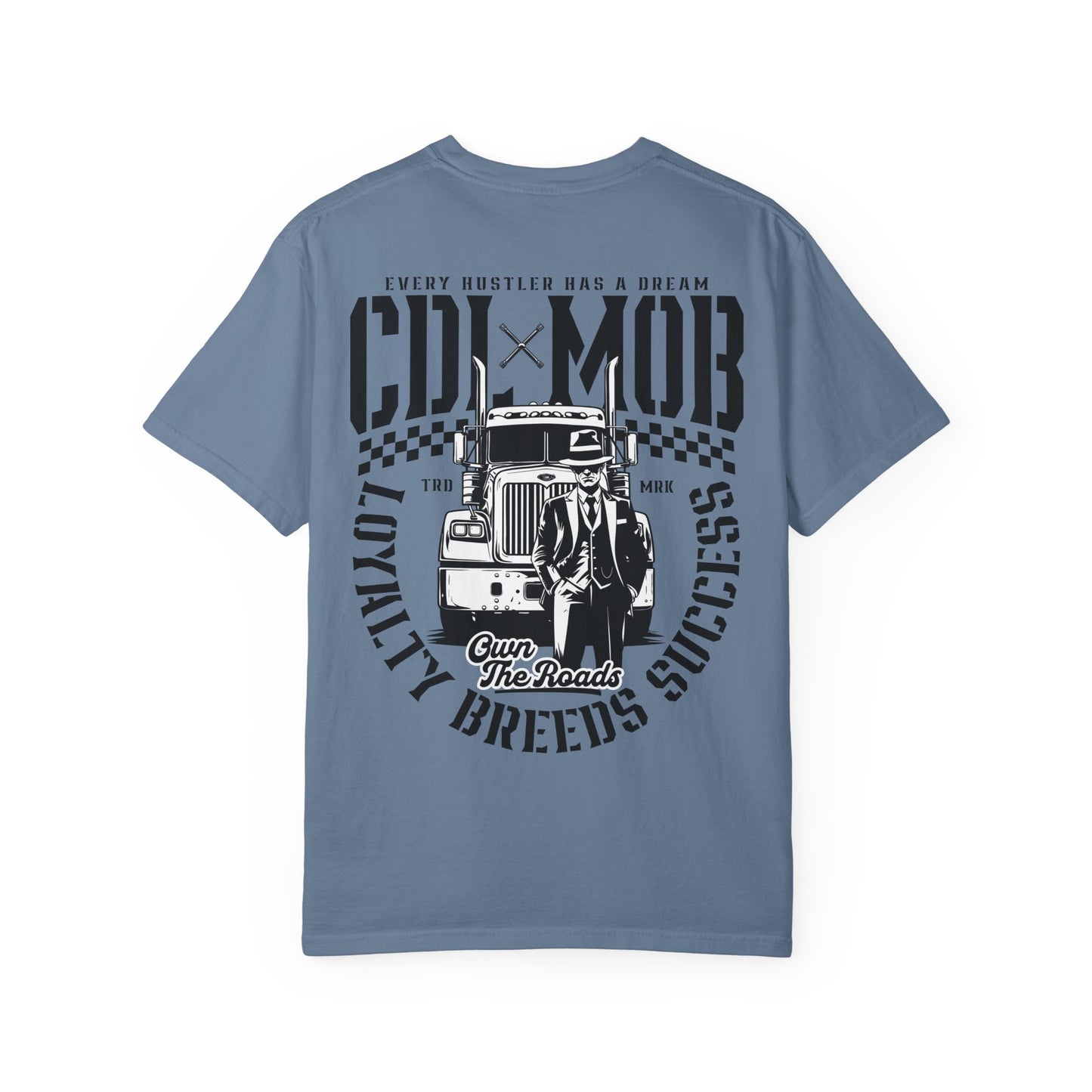 Vintage-Inspired CDL MOB Truck Driver T-Shirt