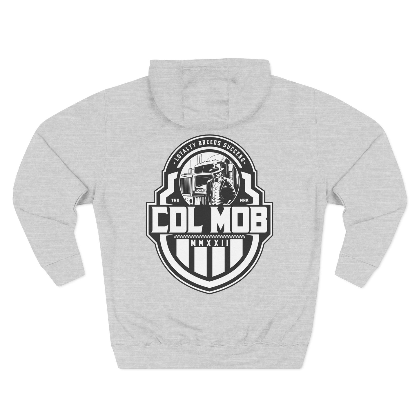 CDL MOB Three-Panel Fleece Hoodie | Unisex Casual Wear