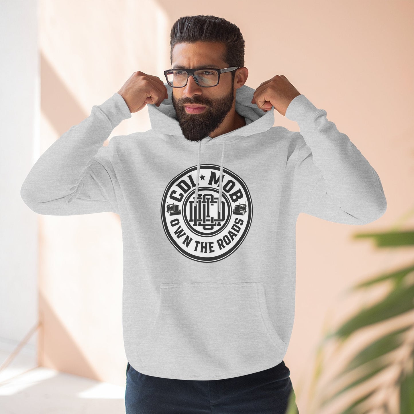 fleece hoodie