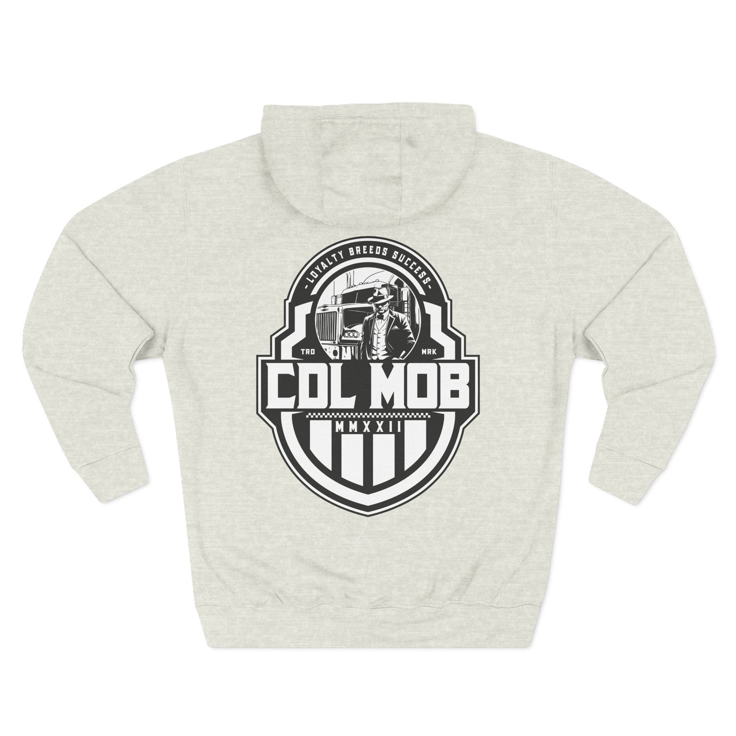 CDL MOB Three-Panel Fleece Hoodie | Unisex Casual Wear