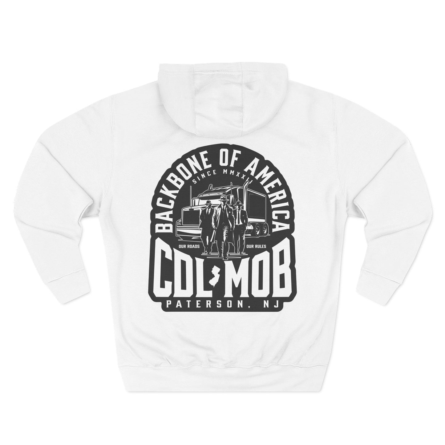 Backbone of America Fleece Hoodie - Cozy Streetwear