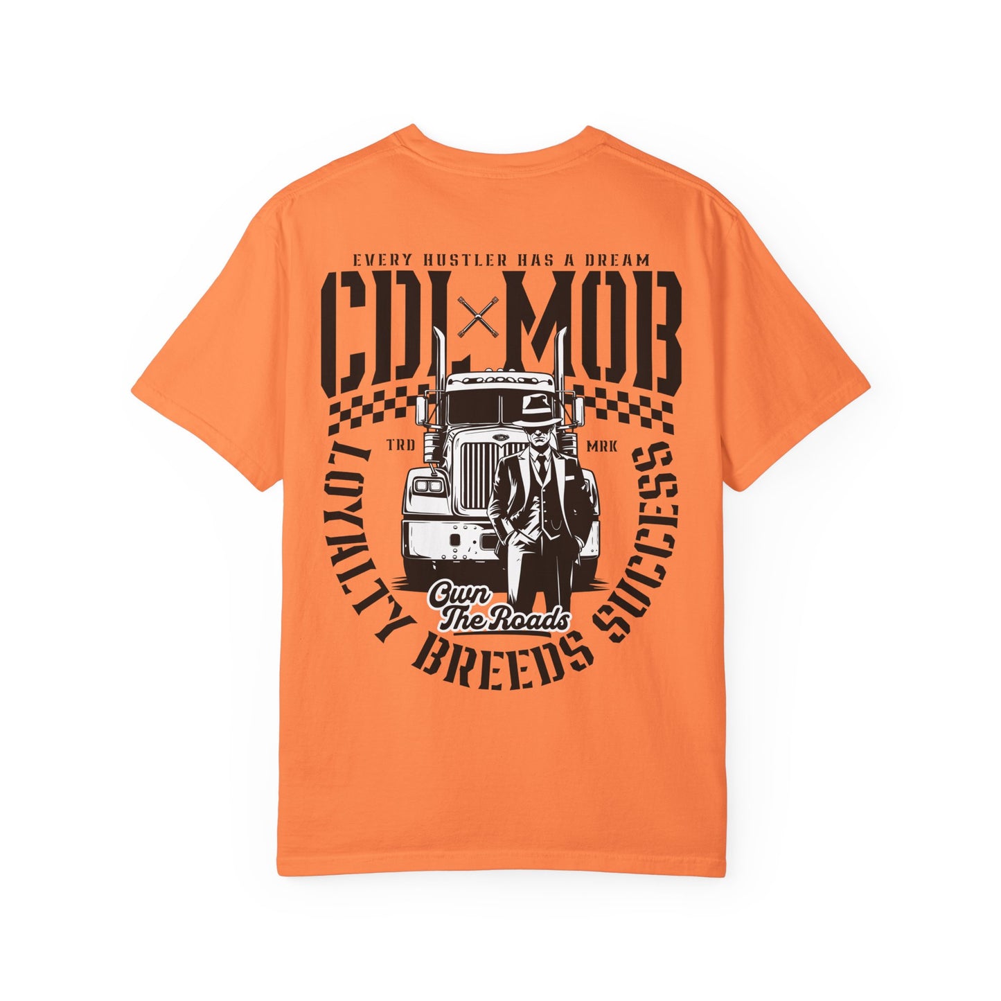 Vintage-Inspired CDL MOB Truck Driver T-Shirt