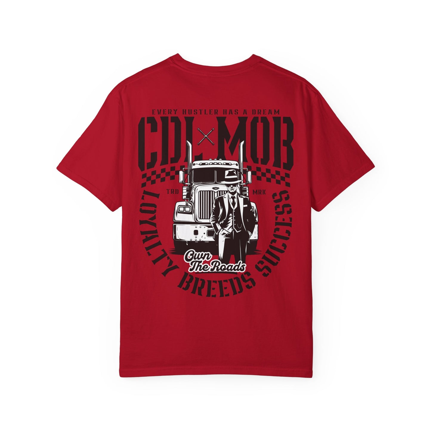 Vintage-Inspired CDL MOB Truck Driver T-Shirt