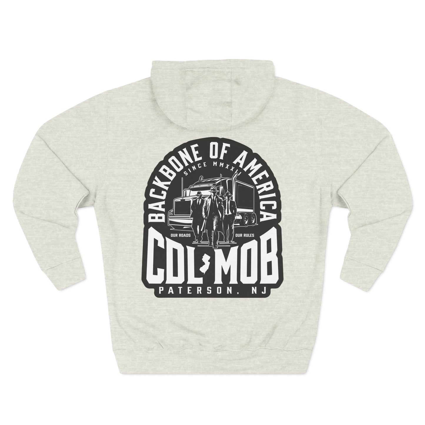 Backbone of America Fleece Hoodie - Cozy Streetwear