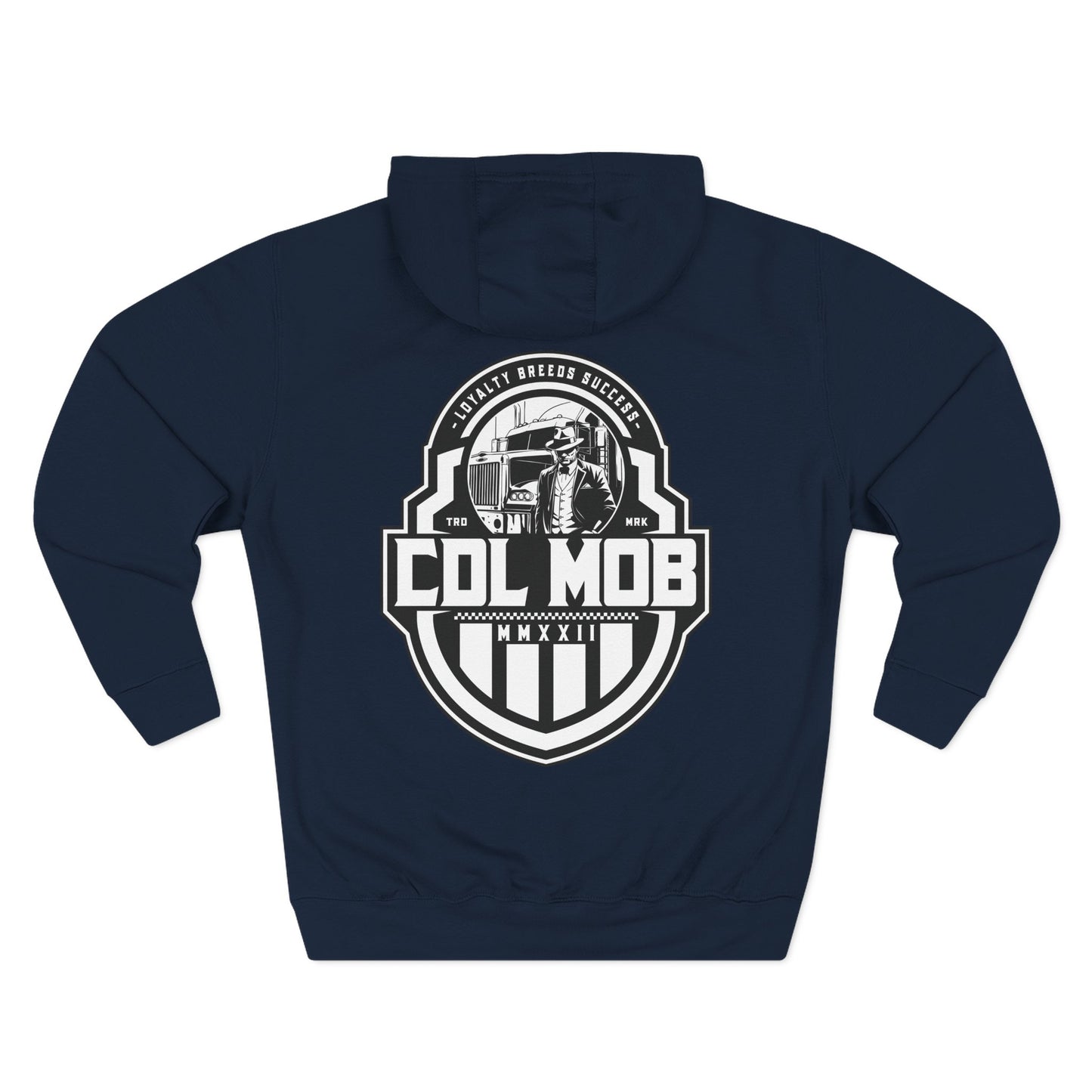 CDL MOB Three-Panel Fleece Hoodie | Unisex Casual Wear