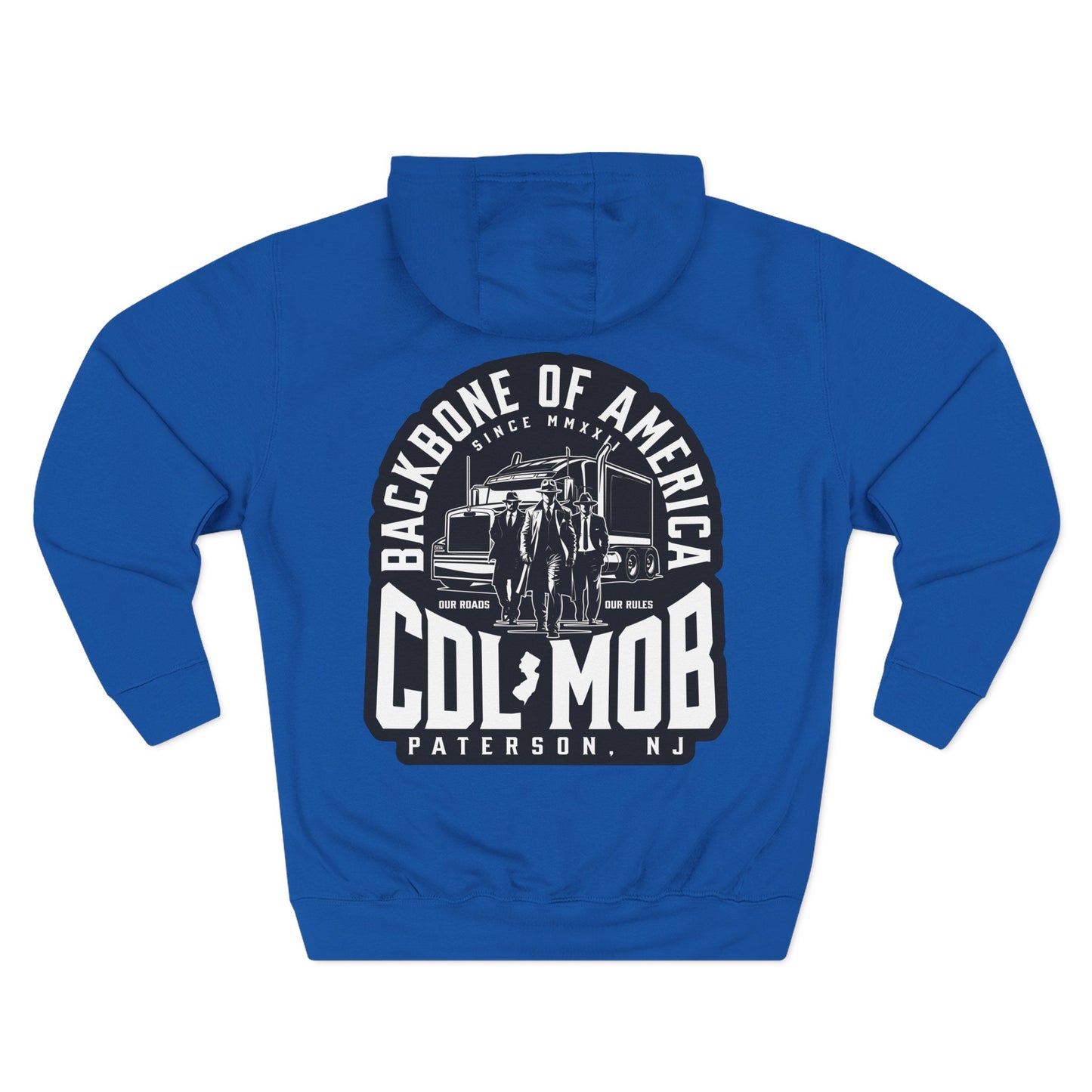 Backbone of America Fleece Hoodie - Cozy Streetwear