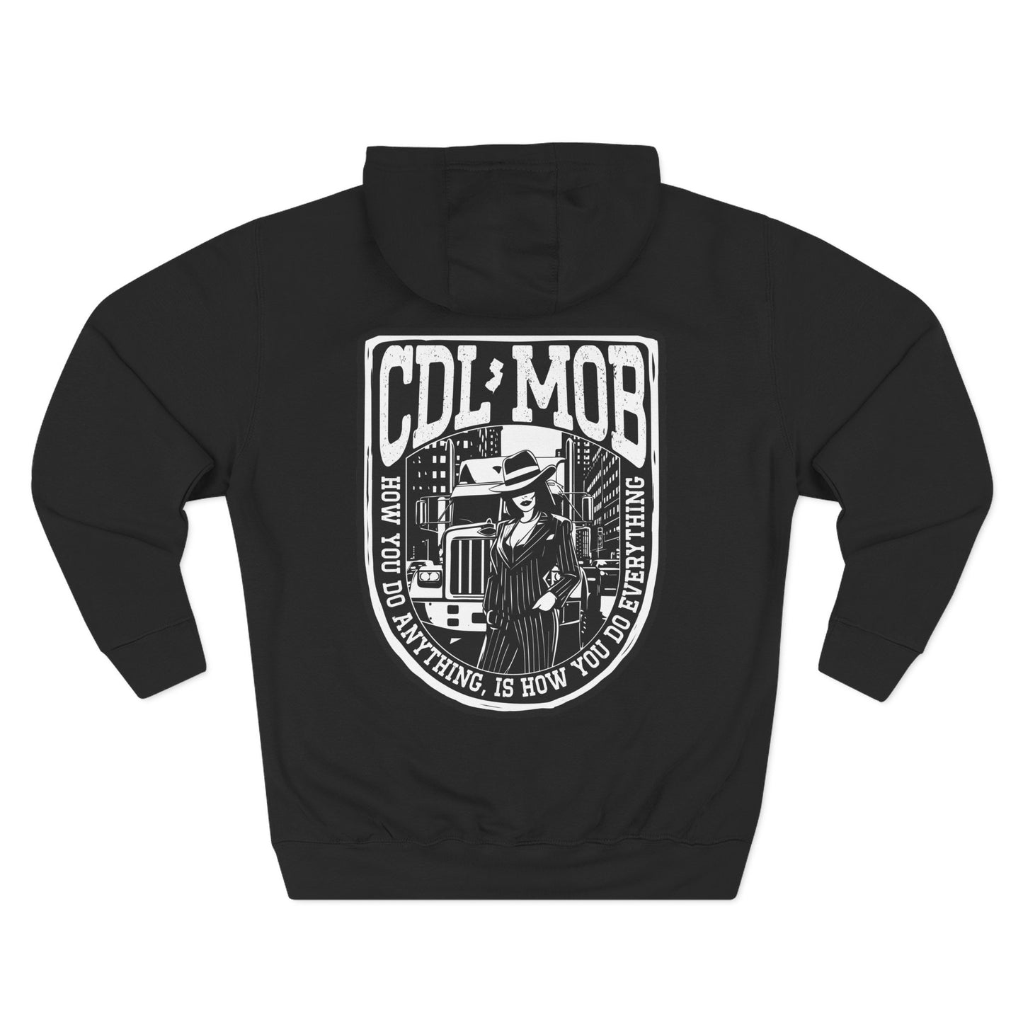 CDL Mob Three-Panel Hoodie - Cozy, Stylish Fleece