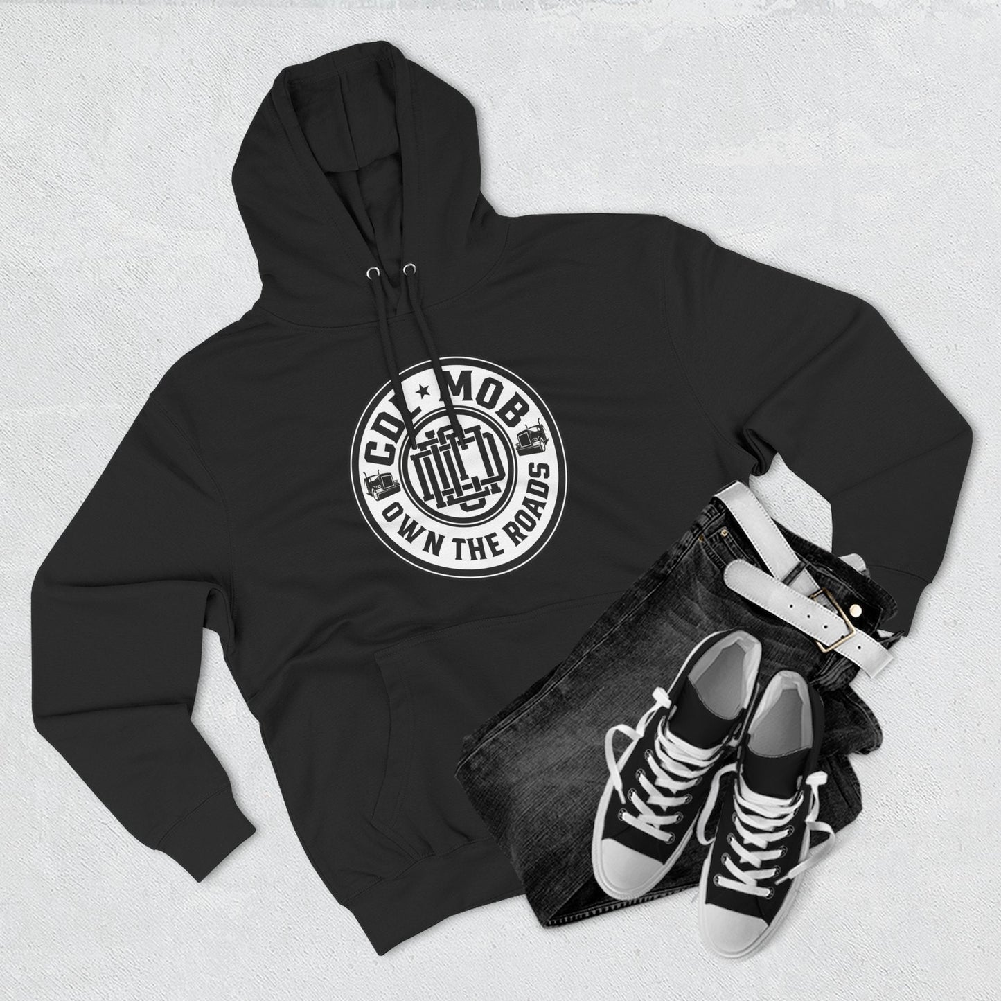 fleece hoodie