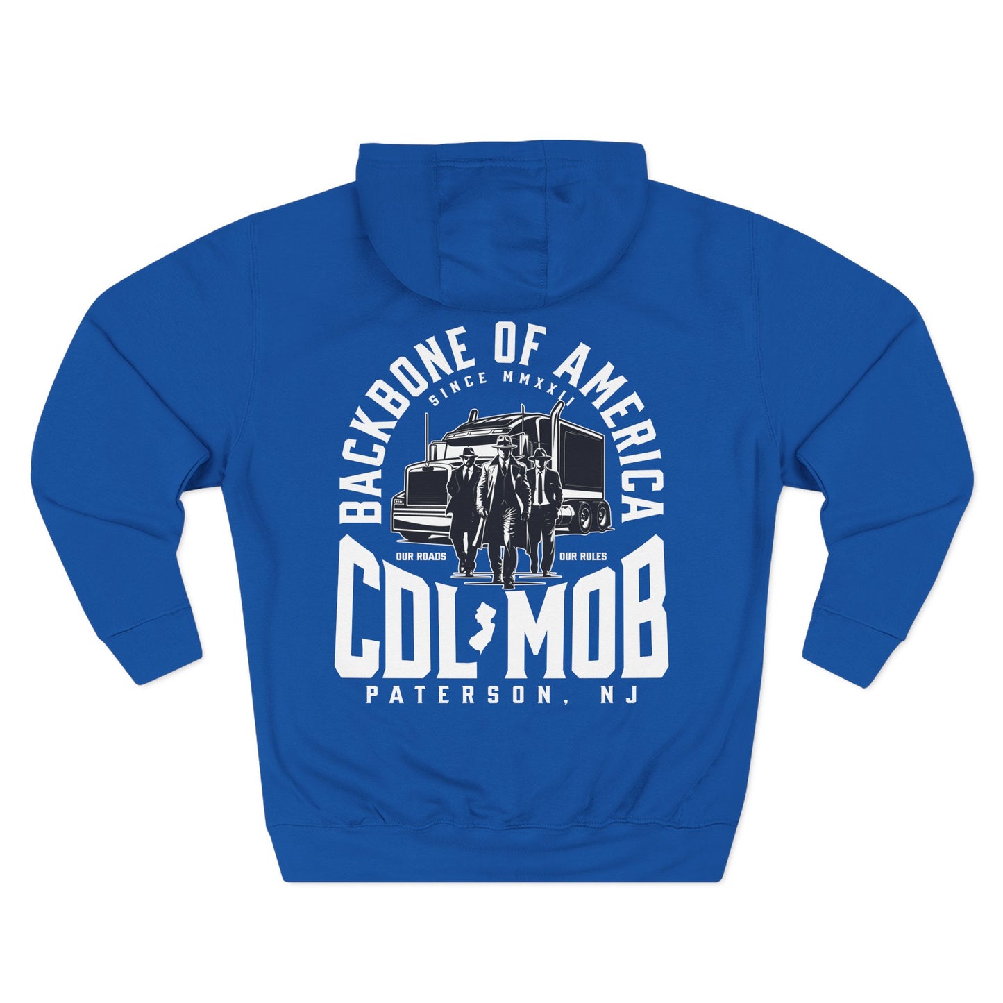 Trucker Pride Fleece Hoodie | Comfortable Pullover for Truck Drivers