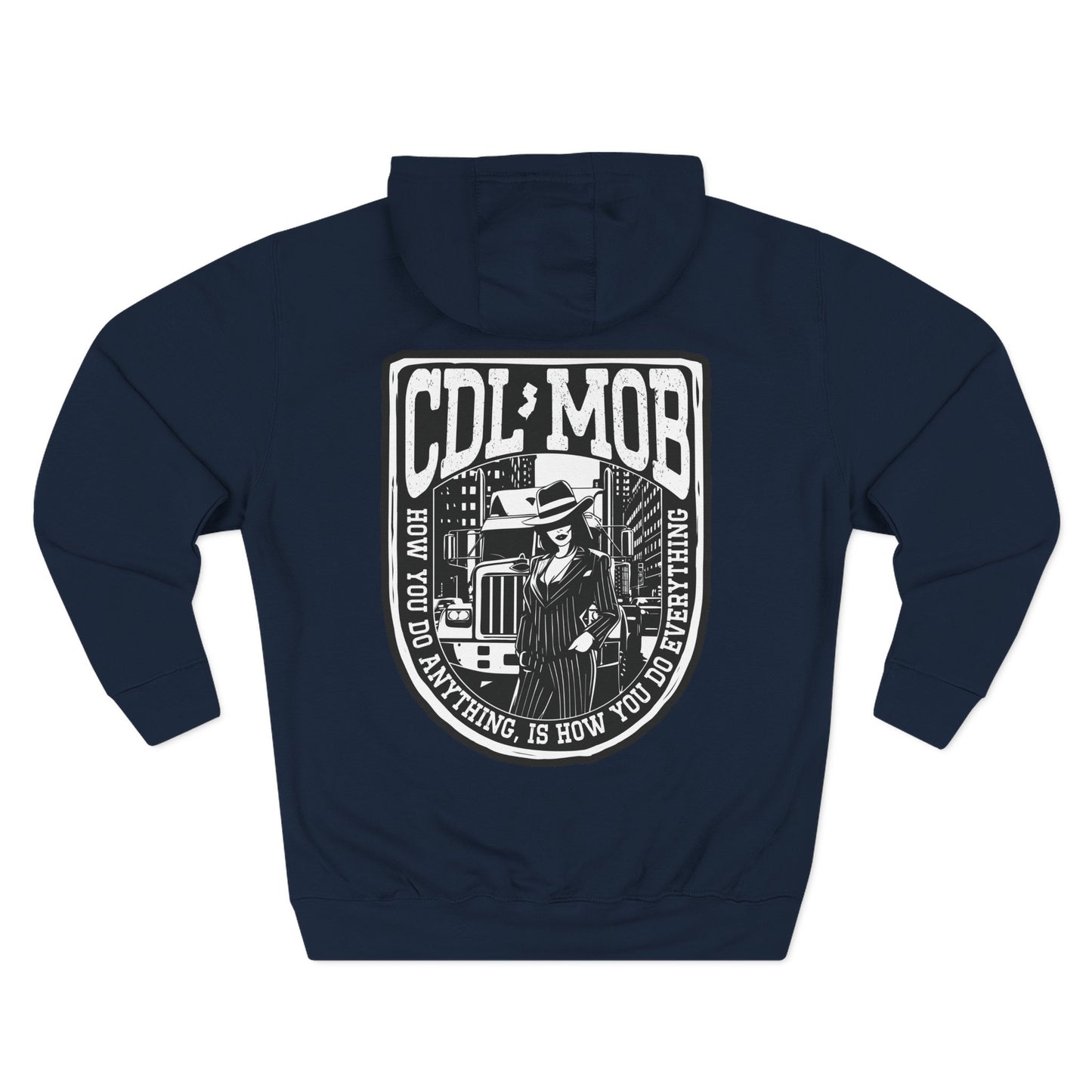 CDL Mob Three-Panel Hoodie - Cozy, Stylish Fleece