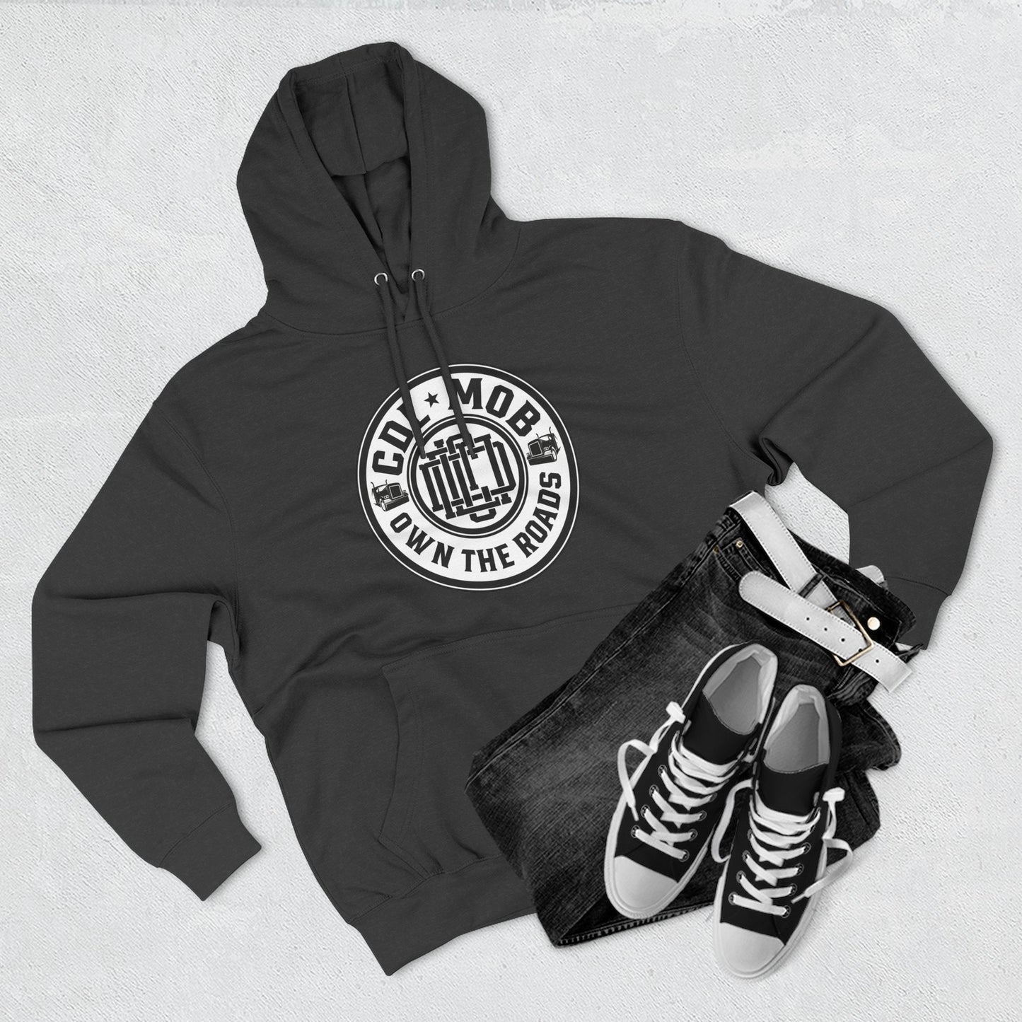 fleece hoodie