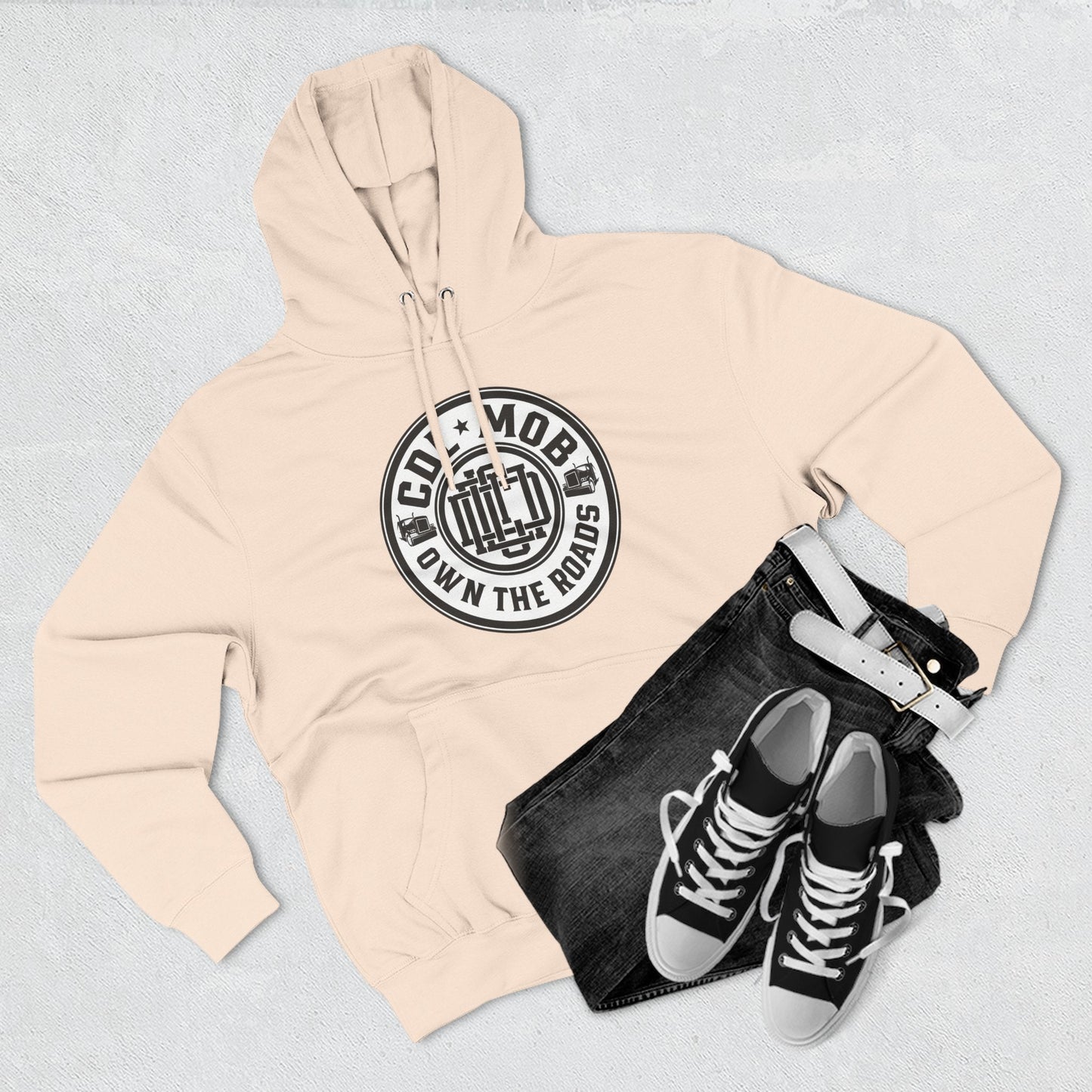 fleece hoodie