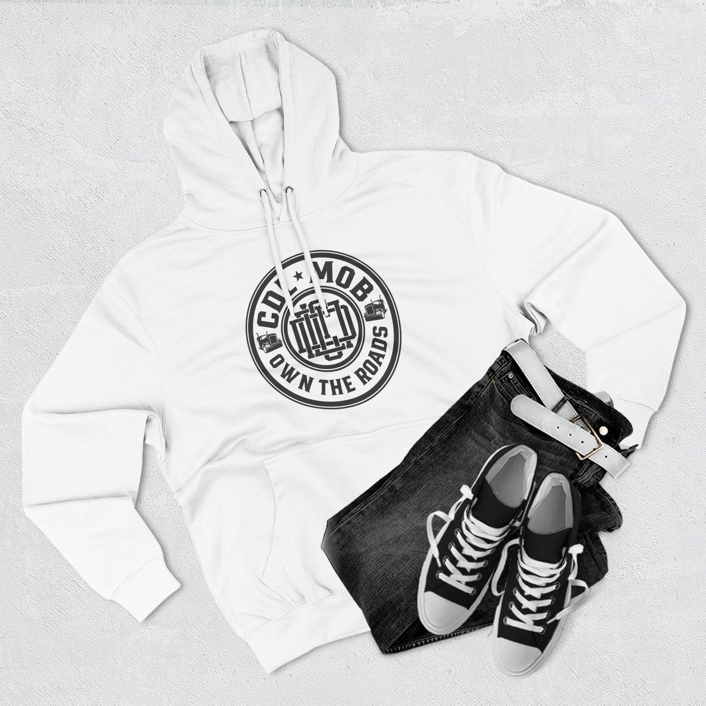 fleece hoodie