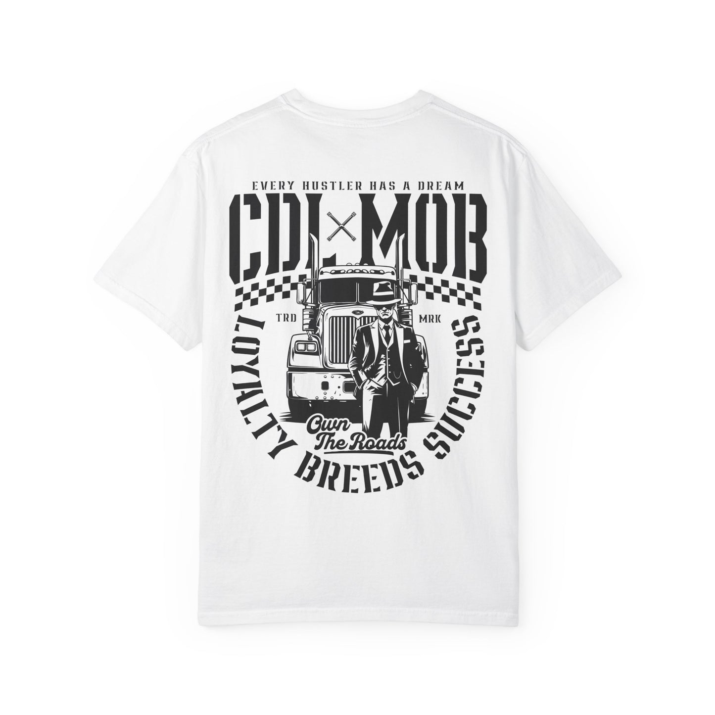 Vintage-Inspired CDL MOB Truck Driver T-Shirt
