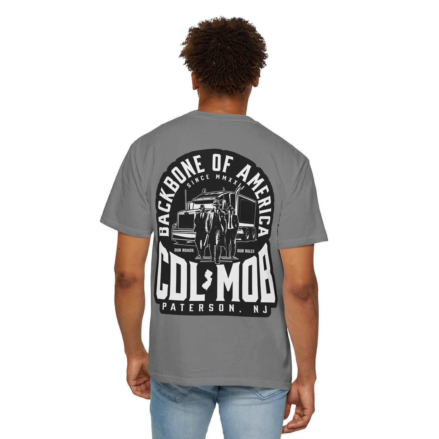Patriotic Unisex Backbone of America Tee