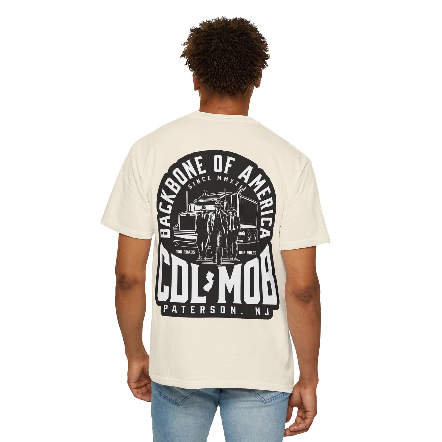 Patriotic Unisex Backbone of America Tee