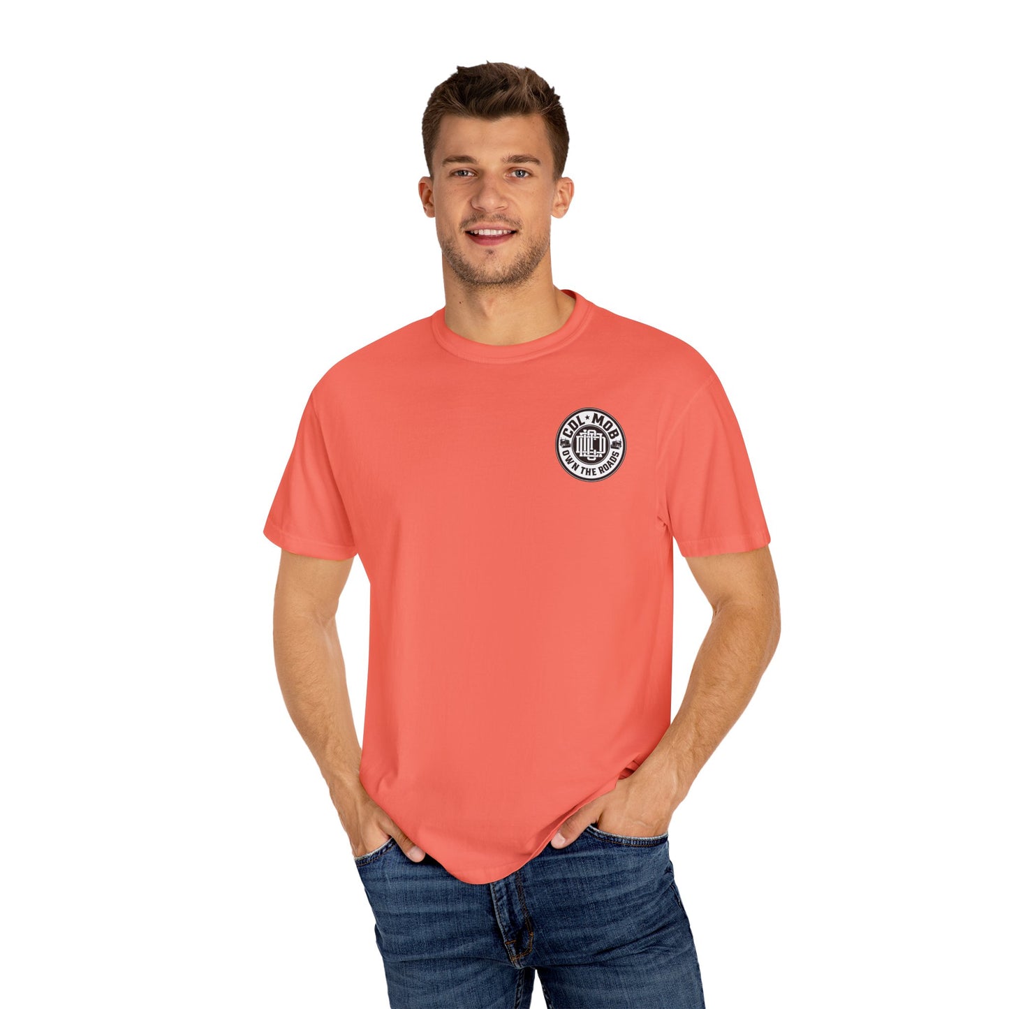 Vintage-Inspired CDL MOB Truck Driver T-Shirt